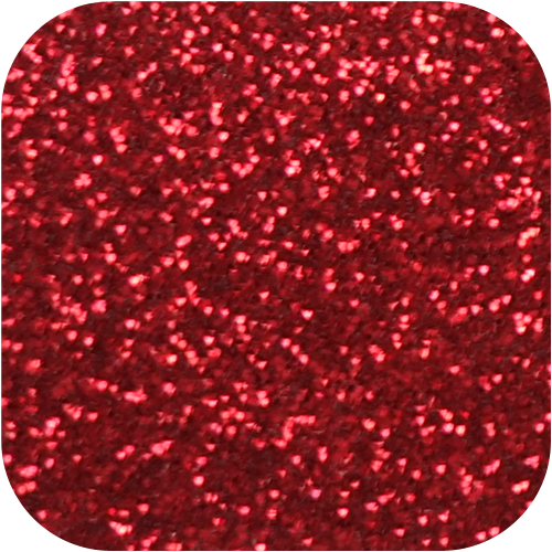 HTV Sandy Glitter Rød 30x50cm (B-Flex) - Stofflykke.no