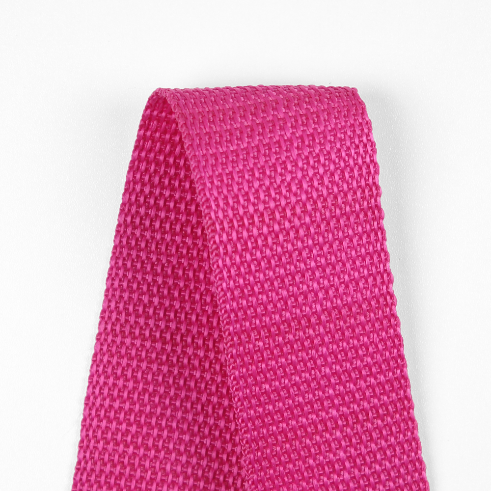 M rk Rosa Vevd B nd Polyester 40 Mm 517 Stofflykke no