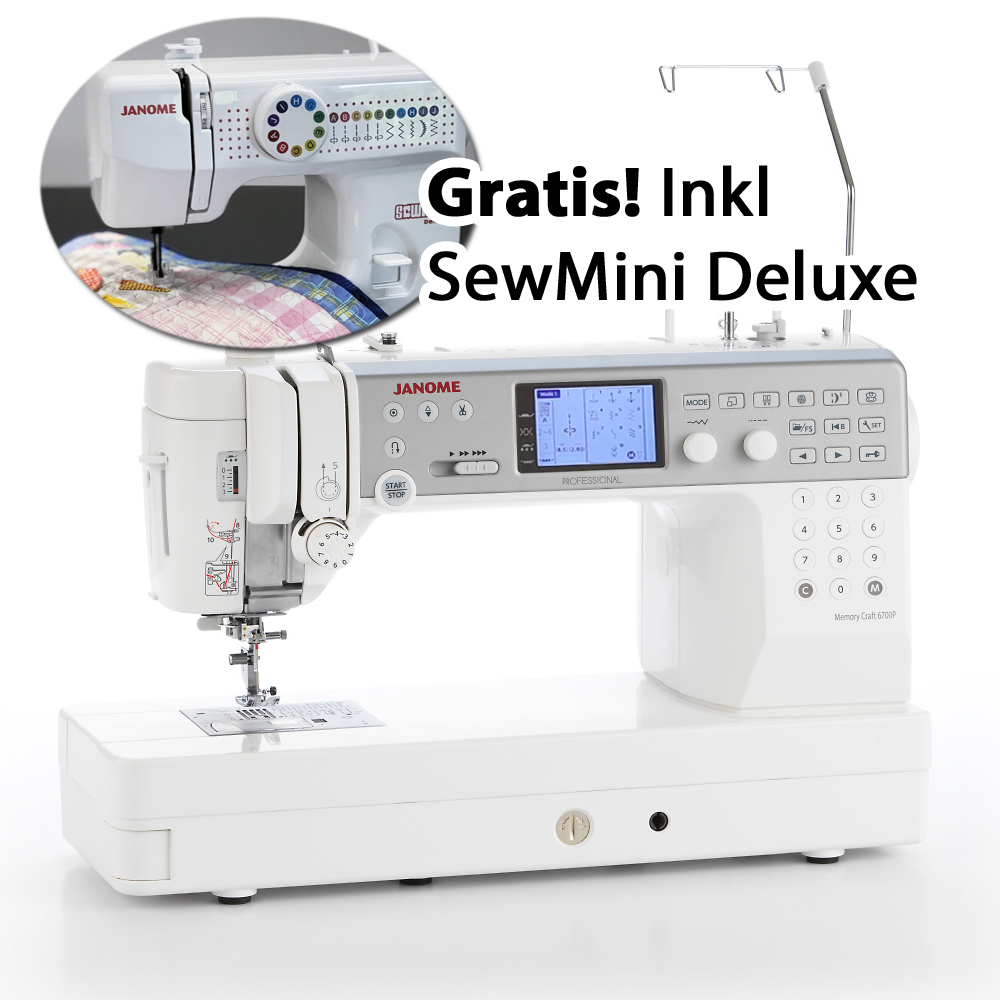 Janome Memory Craft 6700P Stofflykke.no