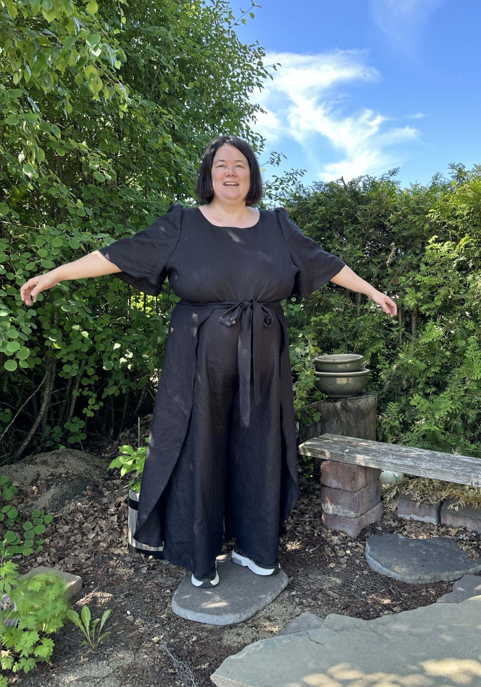 Jumpsuit dame plus shop size